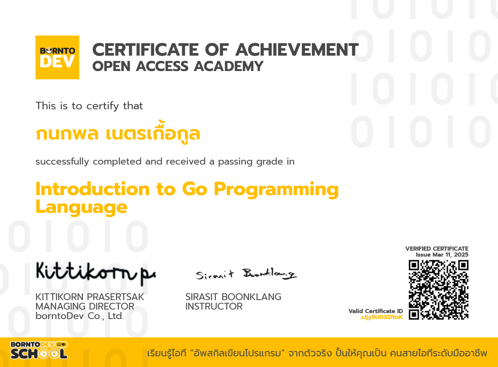 Go Programming Language
